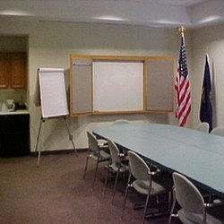Warren County Public Library - The Main Library has a conference room that can be reserved for groups meeting for not-for-profit purposes.
