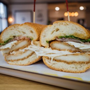 Nipotina - a sandwich cut in half on a plate - Sandwiches Near Me - Philadelphia, Pennsylvania Nipotina - a sandwich cut in half on a plate - Sandwiches Near Me - Philadelphia, Pennsylvania