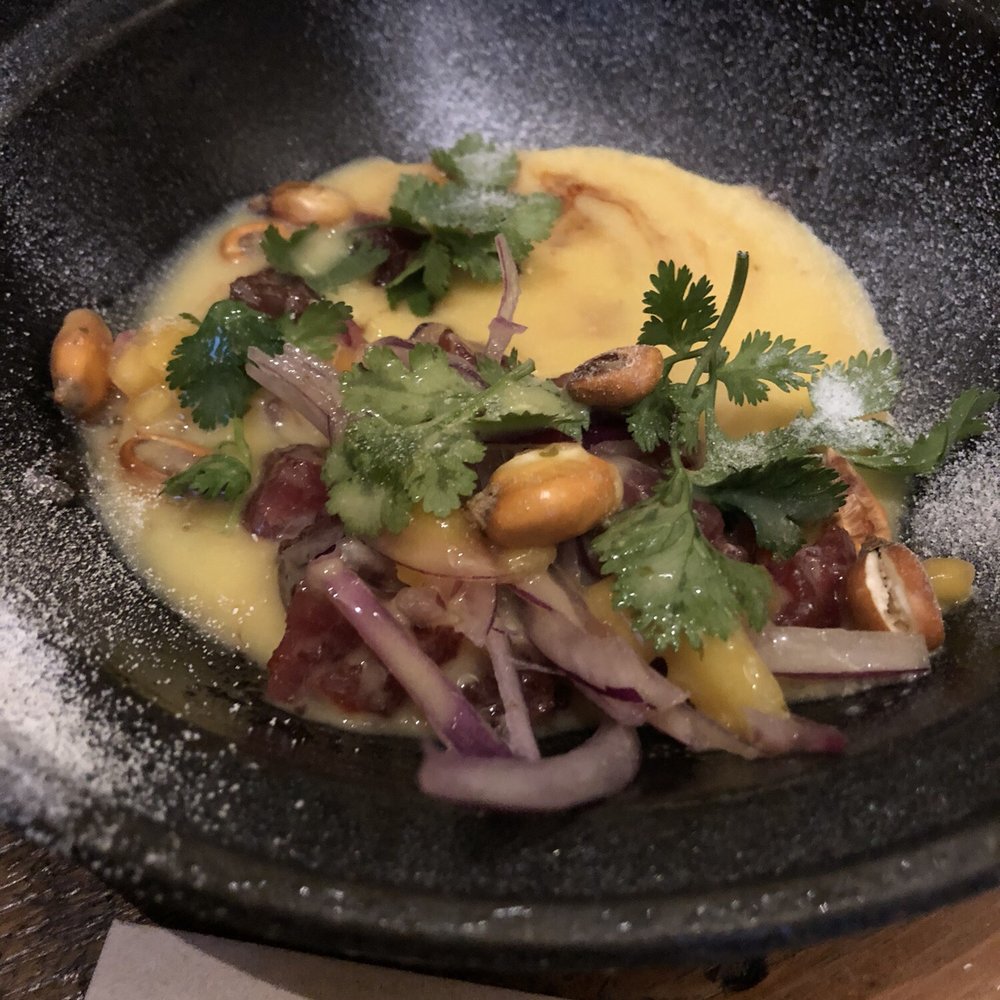 Perro Viejo - Tuna ceviche - excellent flavor - Tapas Bars Near Me - Seville, SE Perro Viejo - Tuna ceviche - excellent flavor - Tapas Bars Near Me - Seville, SE