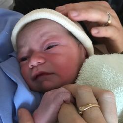 Burnaby Midwifery Care - Moments after being born!