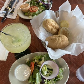 El Corral - Bread, salad, Cadilla Margarita - Steakhouses Near Me - Tucson, Arizona