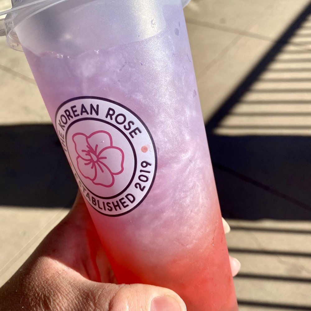 The Korean Rose - Euphoria with strawberry jellies - Coffee & Tea Near Me - Tucson, Arizona The Korean Rose - Euphoria with strawberry jellies - Coffee & Tea Near Me - Tucson, Arizona