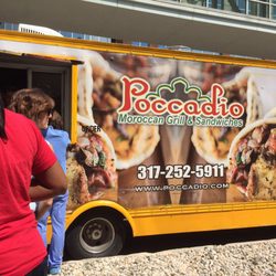 Poccadio Grill Food Truck - Food truck parked right on walnut near Riley and iupui