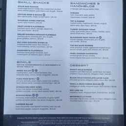Food menu Food menu