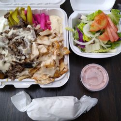 Lebanese Palace - Mixed Shawarma Platter $15.99.