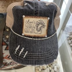 Collections Clothing Boutique - Live like someone left the gate open bling hat