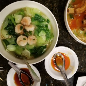 Fortune Wok to Table - Egg noodle soup with Shrimp - Noodles Near Me - Denver, Colorado