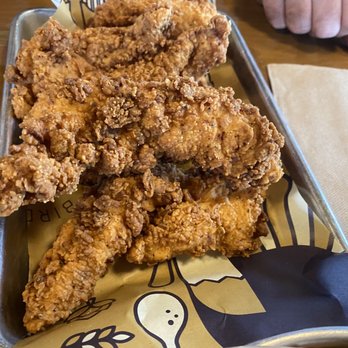 Gold Feather - Delicious tenders! Crispy and hot. - Beer Bar Near Me - San Antonio, Texas