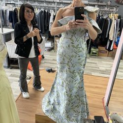 Sophie's Alteration - Sophie altering dress