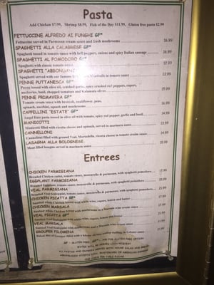 Menu photo 8 Abbondanza Italian Restaurant Key West, FL Menu photo 8 Abbondanza Italian Restaurant Key West, FL