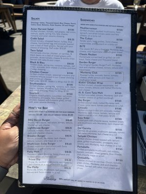 Menu photo 1 First Awakenings Monterey, CA