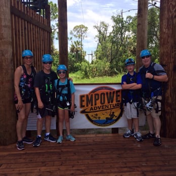 Empower Adventures Tampa Bay - Ziplining Near Me - Oldsmar, Florida