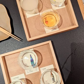 Towa - Sake Flight - Japanese Near Me - New York, New York Towa - Sake Flight - Japanese Near Me - New York, New York