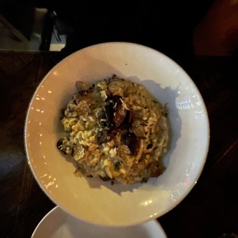 Siena Tavern - Truffle Mushroom Risotto with truffle shavings - Italian Near Me - Chicago, Illinois Siena Tavern - Truffle Mushroom Risotto with truffle shavings - Italian Near Me - Chicago, Illinois
