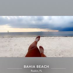 Bahia Beach Nature Preserve - Toe touches!