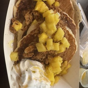Munch N Brunch - LILIKOI PANCAKES ... Yummy - Coffee & Tea Near Me - Honolulu, Hawaii Munch N Brunch - LILIKOI PANCAKES ... Yummy - Coffee & Tea Near Me - Honolulu, Hawaii