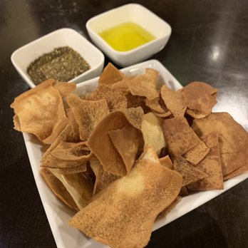 Dvine Mediterranean Experience - Brea - Complimentary chips - Mediterranean Near Me - Brea, California Dvine Mediterranean Experience - Brea - Complimentary chips - Mediterranean Near Me - Brea, California