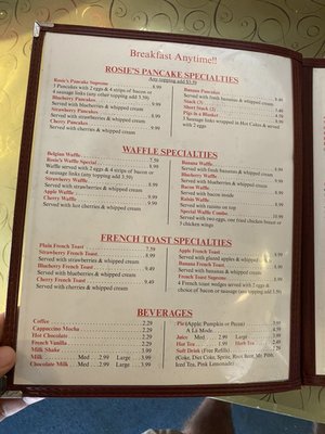 Menu photo 3 Rosie's Country Kitchen Citrus Heights, CA Menu photo 3 Rosie's Country Kitchen Citrus Heights, CA