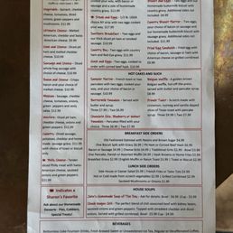 2024 Menus