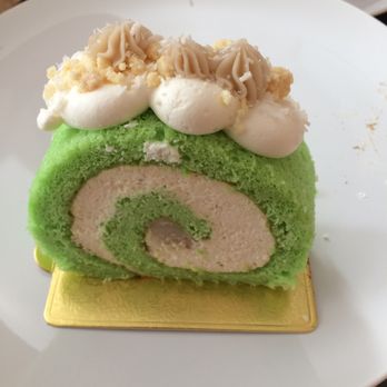 The Baking Endeavor - Pandan Coconut Roll Cake - Desserts Near Me The Baking Endeavor - Pandan Coconut Roll Cake - Desserts Near Me