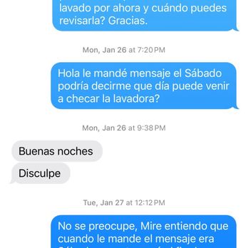 B.A Appliance Repair - Text message - Appliances & Repair Near Me - Hayward, California