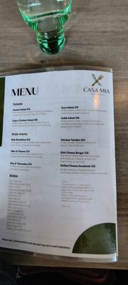 Menu photo 4 Casa Mia Mountain View, CA Menu photo 4 Casa Mia Mountain View, CA