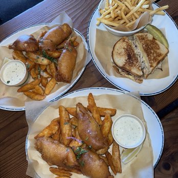 Fish - Fish and Chips + The Fish. Tuna Melt - Seafood Near Me - Sausalito, California Fish - Fish and Chips + The Fish. Tuna Melt - Seafood Near Me - Sausalito, California