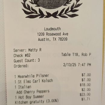 Loudmouth - Pizza Near Me - Austin, Texas Loudmouth - Pizza Near Me - Austin, Texas