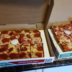 Jet's Pizza - Their deep dish is the best around.