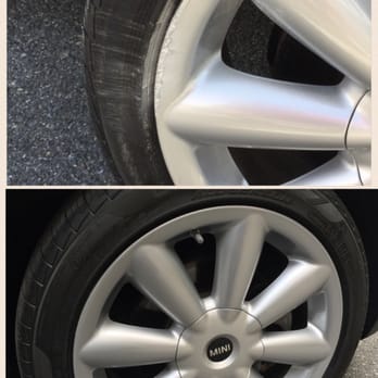 Eurobeatwheels - Curb rash on my 2016 Mini Cooper Paceman S. Before and After. - Wheel & Rim Repair Near Me - Rockville, Maryland Eurobeatwheels - Curb rash on my 2016 Mini Cooper Paceman S. Before and After. - Wheel & Rim Repair Near Me - Rockville, Maryland