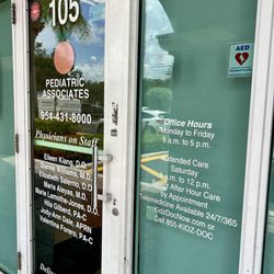 Pediatric Associates - Pembroke Pines - Thank you to the wonderful lady at the front desk who was quick, efficient and friendly helping me get paperwork in a timely manner.