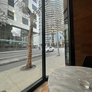 Mr West Cafe Bar Downtown - Window view - Bars Near Me - Seattle, Washington