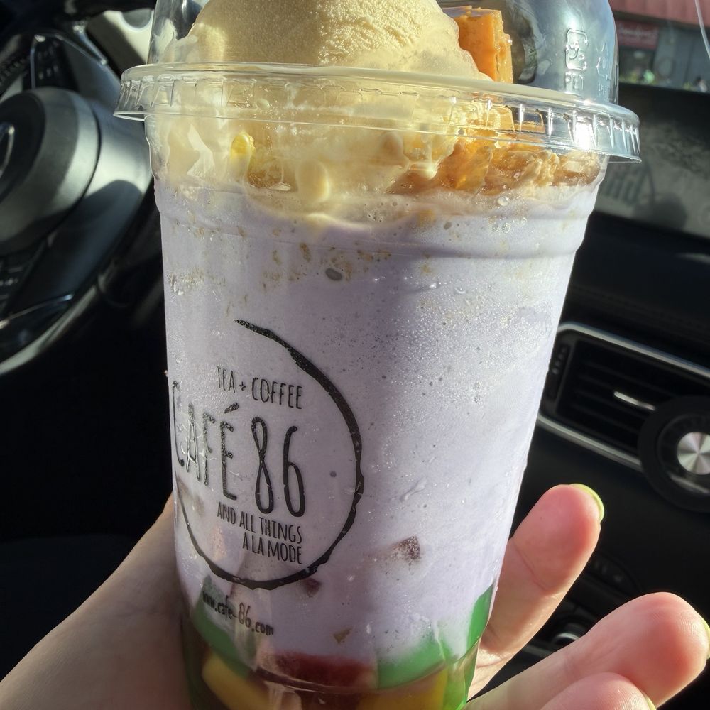 Cafe 86 - Upside Down Halo-Halo - Desserts Near Me - Vallejo, California Cafe 86 - Upside Down Halo-Halo - Desserts Near Me - Vallejo, California