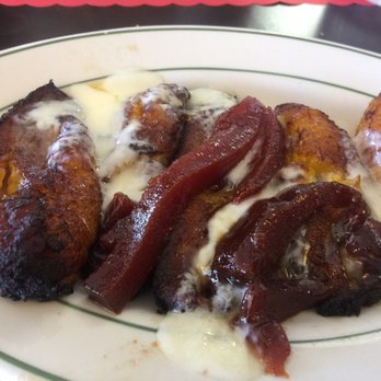 Brasa Roja - Desert plantain cheese with sweet guava it was delicious - Colombian Near Me - Las Vegas, Nevada