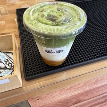 The Good Water & Coffee - Iced Peach Cobbler Matcha - Water Stores Near Me - Gardena, California The Good Water & Coffee - Iced Peach Cobbler Matcha - Water Stores Near Me - Gardena, California