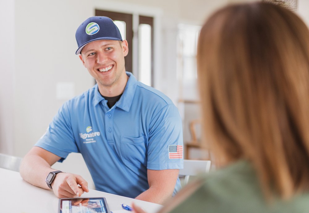 Slide of Signature HVAC