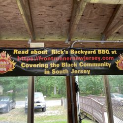 Rick’s Backyard BBQ - Website for an article about the vendor
