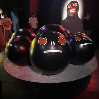 Balloon Museum - One of the first rooms. Nothing much but to look at the black figure thingies. - Museums Near Me - San Francisco, California