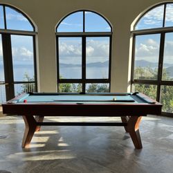 Boston Billiard Emporium - Olhausen Laguna in solid Mahogany