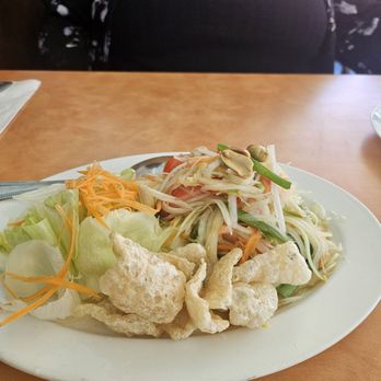 Homey Thai Bistro - Papaya salad spicy - Thai Near Me - Concord, California Homey Thai Bistro - Papaya salad spicy - Thai Near Me - Concord, California