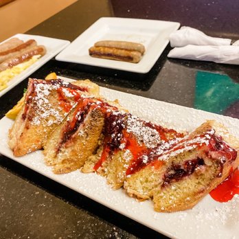 Keke's Breakfast Cafe - Raspberry stuffed French toast - American Near Me - Bradenton, Florida Keke's Breakfast Cafe - Raspberry stuffed French toast - American Near Me - Bradenton, Florida