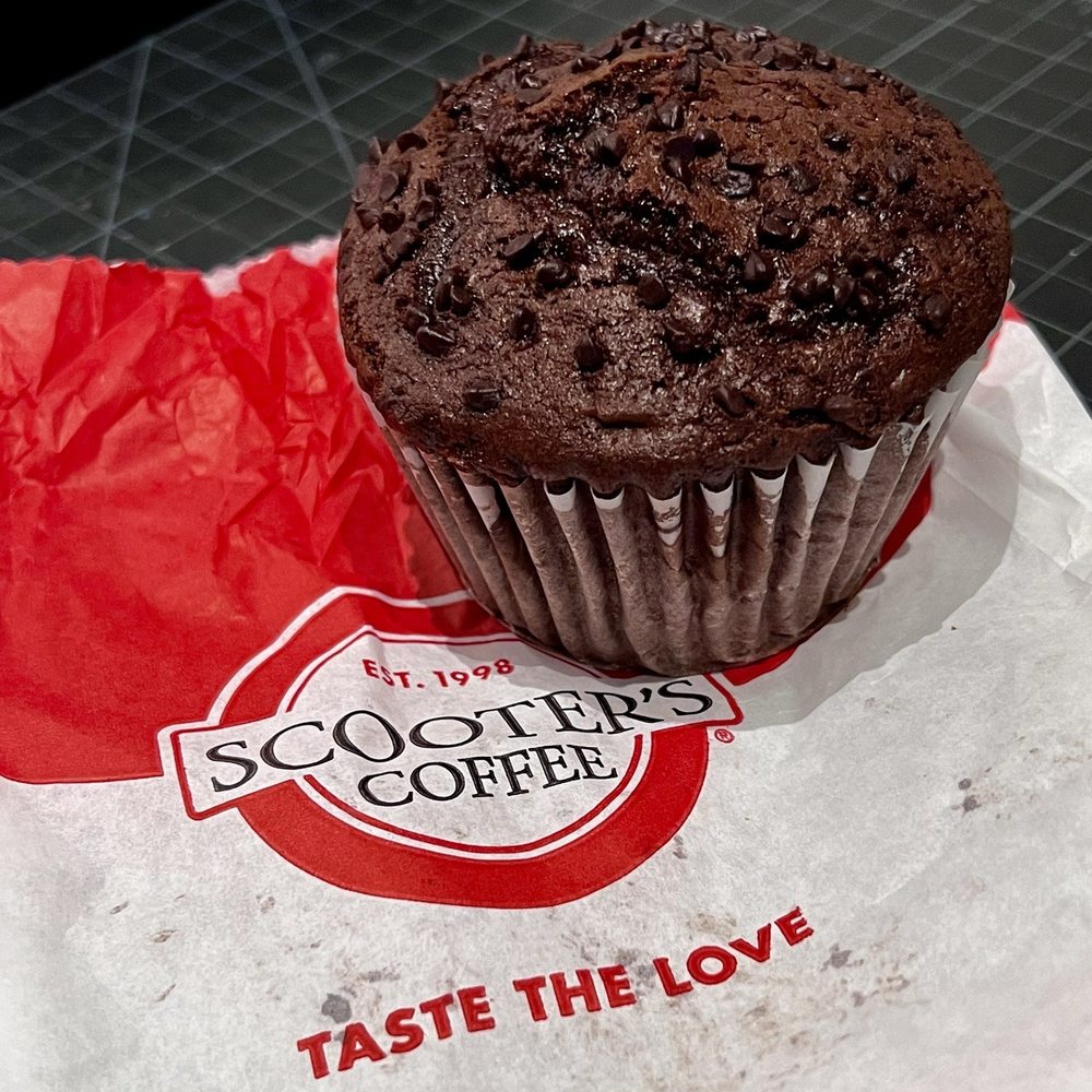 Scooter's Coffee - Chocolate Muffin - Coffee & Tea Near Me - Orlando, Florida Scooter's Coffee - Chocolate Muffin - Coffee & Tea Near Me - Orlando, Florida