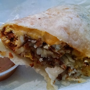 John's Place - Great breakfast burrito ! Chorizo and egg w cheese and hash browns - Burgers Near Me - Yucca Valley, California John's Place - Great breakfast burrito ! Chorizo and egg w cheese and hash browns - Burgers Near Me - Yucca Valley, California