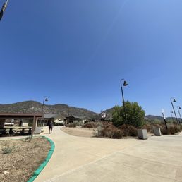 Front of rest area
