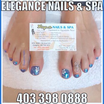 Elegance Nails & Spa - Chrome Mirror effect - Nail Salons Near Me - Calgary, Alberta Elegance Nails & Spa - Chrome Mirror effect - Nail Salons Near Me - Calgary, Alberta