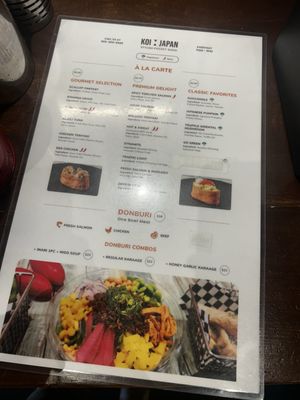 Menu photo 2 Koi Japan Sushi Toronto, ON Menu photo 2 Koi Japan Sushi Toronto, ON