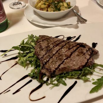 sPfandl - Steak filled with truffled arugula; fried potatoes on the side. - Austrian Near Me - Reith im Alpbachtal, 7 sPfandl - Steak filled with truffled arugula; fried potatoes on the side. - Austrian Near Me - Reith im Alpbachtal, 7