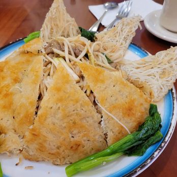 G&Y Bakery Restaurant - House Special Pan Fried Rice Noodle, opened a little - Coffee & Tea Near Me - San Francisco, California