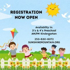 Sunshine Mtn Christian Pre-School & Kindergarten - childcare center in Kent, WA