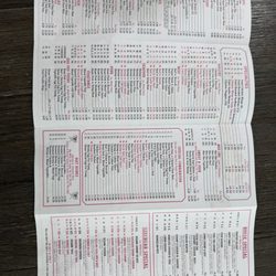 China Wok - Menu as of 10/17/26